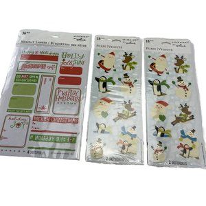 Christmas Stickers Hallmark